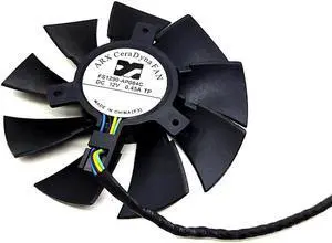 Hd7750 hd7770 video card fan ARX FS1290-AP084C 12V 4-wire temperature control Diameter: 85mm Hole distance: 39mm