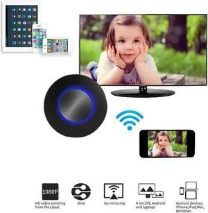 for Car Airplay Miracast Mirascreen Wifi Wireless Display Dongle AV RCA HDMI-compatible Streamer Mirror Same Screen Stream Cast