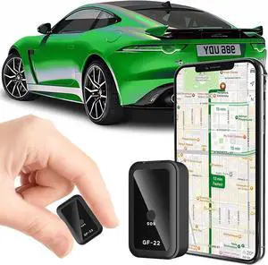Mini GPS Vehicle Tracker, Car GPS Tracker Portable Real Time Magnetic GPS Tracking Device, Full Global Coverage Location Tracker for Kids, Dogs, Trucks/People, No Subscription/No Monthly Fee