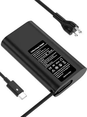 65W 45Watt Compatible Dell Laptop USB C Charger Latitude 5420 5520 5320 7420 5430 7390 7320 7400,XPS 13 Chromebook 3100 Computer Type C Quick Charge AC Adapter Power Cord