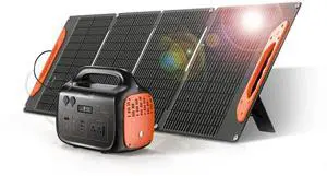 GreenOE 600W Solar Generator 655Wh Portable Power Station with 100W Solar Panel