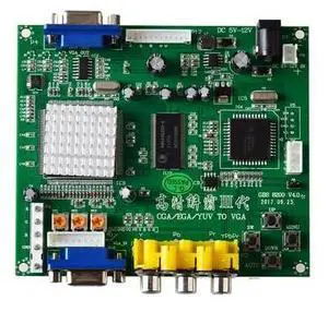 Arcade Game RGB CGA EGA to VGA HD Game Video Converter Output Board