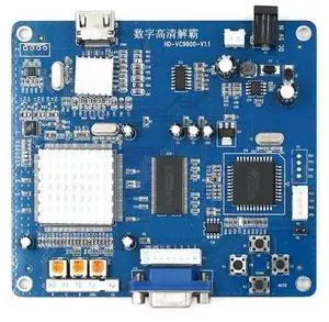 Arcade Game RGB CGA EGA to HDTV HD Game Video Converter Output Board