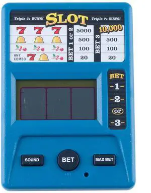 Electronic Handheld Slot Machine Game