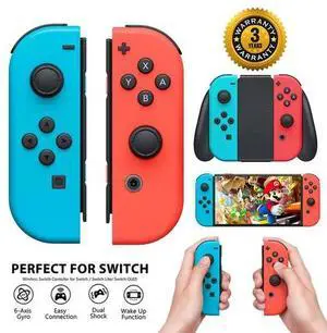 Wireless Gamepad Left & Right Game Controller For Nintendo Switch Joy-Con1-Pair