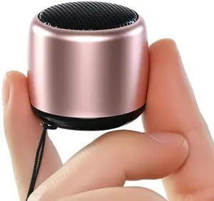 Best Mini Portable Bluetooth Speaker with HD Sound & Bass (Rose Gold) | Smallest Wireless Bluetooth Speakers for Phone/PC/Tablet I Photo Selfie Button Answer Phone Calls I Cute Tiny Speaker Best Mini Portable Bluetooth Speaker with HD Sound & Bass (Rose Gold) | Smallest Wireless Bluetooth Speakers for Phone/PC/Tablet I Photo Selfie Button Answer Phone Calls I Cute Tiny Speaker