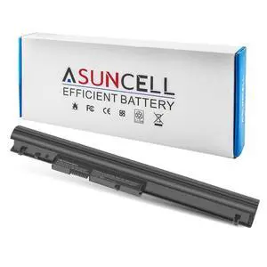 ASUNCELL 776622-001 LA04 Laptop Battery Replacement for HP Pavilion 14 15 241 247 248 340 345 G1 G2 LA03DF 15-F272WM 15-F233WM 15-F211WM 752237-001 728460-001 4 Cells 14.8V 41Wh ASUNCELL 776622-001 LA04 Laptop Battery Replacement for HP Pavilion 14 15 241 247 248 340 345 G1 G2 LA03DF 15-F272WM 15-F233WM 15-F211WM 752237-001 728460-001 4 Cells 14.8V 41Wh