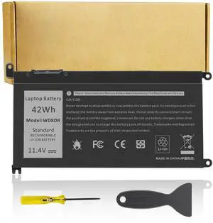 WDXOR Laptop Battery for dell Inspiron 13 15 5000 7000 Series 5565 5567 5568 5578 7560 7570 7579 7569 5368 5378 7368 7378 17 5765 5767 5770 Series;fit dell 3CRH3 T2JX4 FC92N CYMGM Laptop 11.4V 42Wh WDXOR Laptop Battery for dell Inspiron 13 15 5000 7000 Series 5565 5567 5568 5578 7560 7570 7579 7569 5368 5378 7368 7378 17 5765 5767 5770 Series;fit dell 3CRH3 T2JX4 FC92N CYMGM Laptop 11.4V 42Wh