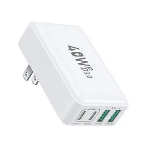Flat USB C Charger Block, OKRAY 40W 4-Port Type C Fast Charging Wall Plug Flat USB C Charger Block, OKRAY 40W 4-Port Type C Fast Charging Wall Plug