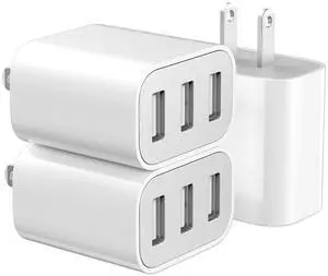 3-Port USB Wall Charger,Compatible with iPhone 14/13/12/11 Pro Max 3-Port USB Wall Charger,Compatible with iPhone 14/13/12/11 Pro Max