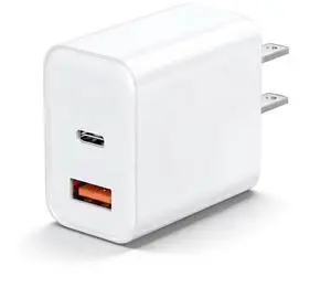 Fast USB C Charger Block for Apple Watch,20W Dual Port Wall Charger Type C Charging Plug Power Adapter for Apple Watch/iWatch Series Ultra/11/10/9/8/7/6/5/4/3,iPhone 17/16/15,AirPods 4/3/2/1 Fast USB C Charger Block for Apple Watch,20W Dual Port Wall Charger Type C Charging Plug Power Adapter for Apple Watch/iWatch Series Ultra/11/10/9/8/7/6/5/4/3,iPhone 17/16/15,AirPods 4/3/2/1