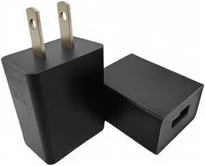 SinitoAula 5V1A (5W) USB Charger Block (UL Certified, Black, 2-Pack) SinitoAula 5V1A (5W) USB Charger Block (UL Certified, Black, 2-Pack)