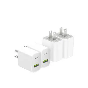4 Pack USB C Charger Block, Dual Port Type C Wall Charger Fast Charging 4 Pack USB C Charger Block, Dual Port Type C Wall Charger Fast Charging