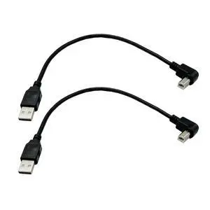 Seadream Angled Printer Cable 2Pack 1FT Seadream Angled Printer Cable 2Pack 1FT