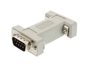 Null Modem Adapter for Serial Cables - DB9 Male to Female Null Modem Adapter for Serial Cables - DB9 Male to Female