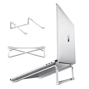 WixGear Laptop Stand for Desk - Foldable, Lightweight Aluminum Laptop Riser Holder, Portable Stand for 10-15.6 Laptops, Prevents Overheating with Non-Slip Rubbers, Travel-Friendly, Ergonomic Design WixGear Laptop Stand for Desk - Foldable, Lightweight Aluminum Laptop Riser Holder, Portable Stand for 10-15.6 Laptops, Prevents Overheating with Non-Slip Rubbers, Travel-Friendly, Ergonomic Design