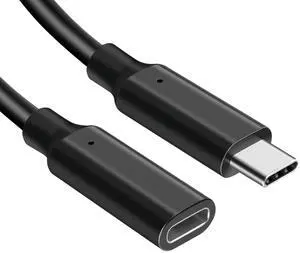 USB C Extension Cable 3.3ft, USB Type C Male to Female Charging/Data Transfer Extender Cord, USB3.2 10Gbps 5A/100W 4K/60Hz,Compatible with MacBook Dell XPS iPhone 17/16/15 Samsung Galaxy iPad and More USB C Extension Cable 3.3ft, USB Type C Male to Female Charging/Data Transfer Extender Cord, USB3.2 10Gbps 5A/100W 4K/60Hz,Compatible with MacBook Dell XPS iPhone 17/16/15 Samsung Galaxy iPad and More