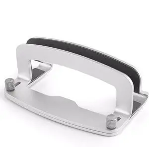LOTEYIKE Aluminum Vertical Laptop Stand, MacBook Pro Laptop Vertical Stand Dock Holder with Adjustable Slot Fits All Laptops Notebook Tablets MacBook Air- Save Space & Improve Airflow, Silver LOTEYIKE Aluminum Vertical Laptop Stand, MacBook Pro Laptop Vertical Stand Dock Holder with Adjustable Slot Fits All Laptops Notebook Tablets MacBook Air- Save Space & Improve Airflow, Silver