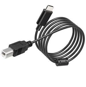 6ft USB B to USB C Printer Cable, Scanner Type-B to USB-C Adapter for MacBook Pro/Air/Laptop/Epson/HP/Canon/Yamaha/MIDI Keyboard/DJ Controller, Long Printer to Computer Cable for iPad/iPhone/Samsung 6ft USB B to USB C Printer Cable, Scanner Type-B to USB-C Adapter for MacBook Pro/Air/Laptop/Epson/HP/Canon/Yamaha/MIDI Keyboard/DJ Controller, Long Printer to Computer Cable for iPad/iPhone/Samsung