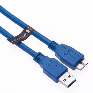 Keple USB Micro-B Cable for LaCie Porsche Design, Slim, P'9230, Rugged Mini, Triple, Sony SL-BG1, HD-S1A, SL-BG1, HD-SG5, HD-E2, HD-E1, HD-EG5, Freecom 35610, Fuji X-T2, GFX 50S, Hard Drive (3ft) Keple USB Micro-B Cable for LaCie Porsche Design, Slim, P'9230, Rugged Mini, Triple, Sony SL-BG1, HD-S1A, SL-BG1, HD-SG5, HD-E2, HD-E1, HD-EG5, Freecom 35610, Fuji X-T2, GFX 50S, Hard Drive (3ft)