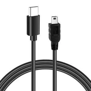 Kxable USB C to Mini USB Cable 2 Feet, USB C to Mini 5-Pin Charging & Sync Data Cord, Compatible with Texas Instruments Calculators, PS3 Controller, Digital Camera, MP3 Player and More Kxable USB C to Mini USB Cable 2 Feet, USB C to Mini 5-Pin Charging & Sync Data Cord, Compatible with Texas Instruments Calculators, PS3 Controller, Digital Camera, MP3 Player and More