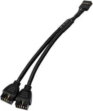upHere 1-Pack USB 2.0 Motherboard Splitter - 9-Pin to Dual 9-Pin Header Extension Cable for CPU Air Coolers, CPU Liquid Coolers, Case Fans & PC Peripherals,CMUSB9K201 upHere 1-Pack USB 2.0 Motherboard Splitter - 9-Pin to Dual 9-Pin Header Extension Cable for CPU Air Coolers, CPU Liquid Coolers, Case Fans & PC Peripherals,CMUSB9K201