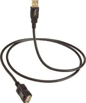 Amazon Basics USB-A 2.0 Extension Cable, Male to Female, 480Mbps Transfer Speed, USB Extender, Extra Long 9.8 Foot, Black Amazon Basics USB-A 2.0 Extension Cable, Male to Female, 480Mbps Transfer Speed, USB Extender, Extra Long 9.8 Foot, Black