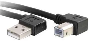 Cables To Go 3M USB 2.0 Right Angled A to B M/M Cables To Go 3M USB 2.0 Right Angled A to B M/M