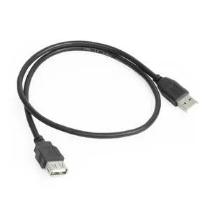USBGear USB 2.0 Type-A Extension Cable - Black - 2ft - Easily Extend Connectivity Range for Hard to Reach Devices USBGear USB 2.0 Type-A Extension Cable - Black - 2ft - Easily Extend Connectivity Range for Hard to Reach Devices