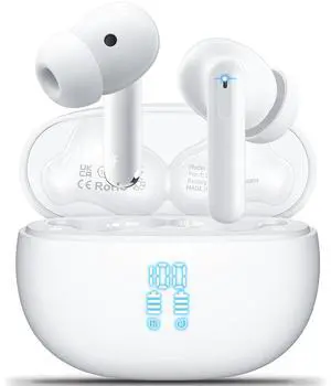 Wireless Earbuds, Bluetooth 5.3 Headphones HiFi Stereo & 4 ENC Mic, 42H Playtime Ear Buds with Charging Case LED Display, Bluetooth Earphones IPX7 Waterproof for iOS Android Earpods Sports Workout Wireless Earbuds, Bluetooth 5.3 Headphones HiFi Stereo & 4 ENC Mic, 42H Playtime Ear Buds with Charging Case LED Display, Bluetooth Earphones IPX7 Waterproof for iOS Android Earpods Sports Workout