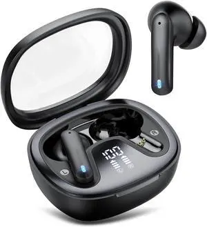 Wireless Earbuds Bluetooth 5.4 in Ear Earbuds HiFi Stereo Headphones, Black Wireless Earbuds Bluetooth 5.4 in Ear Earbuds HiFi Stereo Headphones, Black
