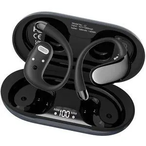 WIVTAK Open Ear Headphones Bluetooth 5.4, 62H Playtime, Air Conduction Wireless Earbuds with Ergonomic Earhooks, ENC Mic,IPX5,Physical Buttons, Comfort-Fit for Running, Cycling, Workouts WIVTAK Open Ear Headphones Bluetooth 5.4, 62H Playtime, Air Conduction Wireless Earbuds with Ergonomic Earhooks, ENC Mic,IPX5,Physical Buttons, Comfort-Fit for Running, Cycling, Workouts