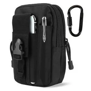 DOUNTO Tactical Waist Pouch EDC Molle Waist Bag Belt Phone Pouch Holster Purse Carrying Pouch for Smartphone, Tools DOUNTO Tactical Waist Pouch EDC Molle Waist Bag Belt Phone Pouch Holster Purse Carrying Pouch for Smartphone, Tools