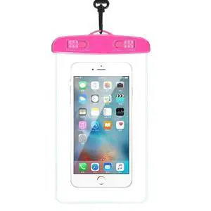 Waterproof Phone Pouch - Universal Underwater Dry Bag Case with Lanyard, Clear Phone Protector for iPhone 16/15/14/13 Pro Max for Galaxy S24/S23/Ultra - Beach Swimming, Snorkeling (Pink) Waterproof Phone Pouch - Universal Underwater Dry Bag Case with Lanyard, Clear Phone Protector for iPhone 16/15/14/13 Pro Max for Galaxy S24/S23/Ultra - Beach Swimming, Snorkeling (Pink)
