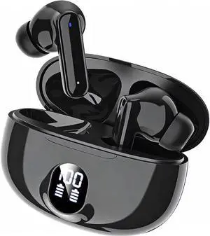 DCBCODGAL Wireless Earbuds, Bluetooth Headphones 30H Playtime Ear Buds with LED Power Display, IPX7 Waterproof Bluetooth 5.3 Earphones in-Ear Earbuds USB C Charging for Smart Phone DCBCODGAL Wireless Earbuds, Bluetooth Headphones 30H Playtime Ear Buds with LED Power Display, IPX7 Waterproof Bluetooth 5.3 Earphones in-Ear Earbuds USB C Charging for Smart Phone