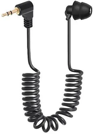 Kqcibz 3.5mm Spring Earphones Single Side Headphones Earbuds Wired Headset for Mobile Phone MP3 Computer, Black, 500347521 Kqcibz 3.5mm Spring Earphones Single Side Headphones Earbuds Wired Headset for Mobile Phone MP3 Computer, Black, 500347521