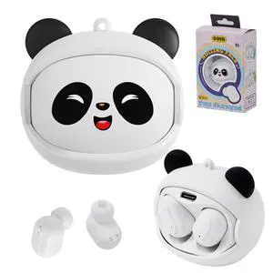 FEFURS Kids Wireless Earbuds with Rotating Chaging Case Panda Wireless Bluetooth Earbuds for Kids, Kid Ear Buds with Mic, 88dB Safe Volume, Earphones Earpods in-Ear for Android iOS Cell Phone Laptop FEFURS Kids Wireless Earbuds with Rotating Chaging Case Panda Wireless Bluetooth Earbuds for Kids, Kid Ear Buds with Mic, 88dB Safe Volume, Earphones Earpods in-Ear for Android iOS Cell Phone Laptop