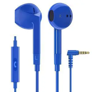 LUDOS FEROX Wired Earbuds in-Ear Headphones, 5 Year Warranty, Earphones with Microphone, Noise Isolation Corded for 3.5mm Jack Ear Buds for iPhone, Samsung, Laptop, Kids, School Students - Blue LUDOS FEROX Wired Earbuds in-Ear Headphones, 5 Year Warranty, Earphones with Microphone, Noise Isolation Corded for 3.5mm Jack Ear Buds for iPhone, Samsung, Laptop, Kids, School Students - Blue
