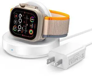 Upgraded for Apple Watch Charger,Portable Magnetic Fast Charging Dock Upgraded for Apple Watch Charger,Portable Magnetic Fast Charging Dock