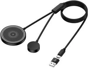 Wireless Charger for Samsung 2 in 1 Magnetic Wireless Charging Pad Station Wireless Charger for Samsung 2 in 1 Magnetic Wireless Charging Pad Station