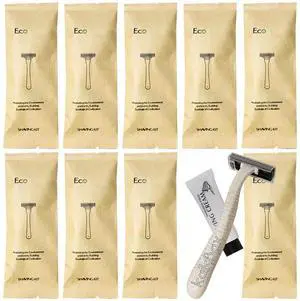 10Pack Disposable Razors 3 Blade Individually Wrapped Kit With Shave Cream | Eco-Friendly Stainless Steel Travel Razor Toiletries Amenities;Disposable Razors Bulk; Shaving Razors for Home Hotel Travel 10Pack Disposable Razors 3 Blade Individually Wrapped Kit With Shave Cream | Eco-Friendly Stainless Steel Travel Razor Toiletries Amenities;Disposable Razors Bulk; Shaving Razors for Home Hotel Travel