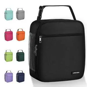 Lovoeo Lunch box Lunch bag for men women Insulated Lunchbox Lunch bags for Work Picnic Travel (Black) Lovoeo Lunch box Lunch bag for men women Insulated Lunchbox Lunch bags for Work Picnic Travel (Black)