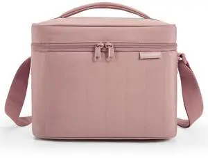 BAGSMART Lunch Box for Women, Insulated Lunch Bag Leakproof, Dusky Pink | Cute Adult Lightweight Quilted Reusable Cooler for Office Work Picnic Travel, Lunch Tote with Adjustable Shoulder Strap BAGSMART Lunch Box for Women, Insulated Lunch Bag Leakproof, Dusky Pink | Cute Adult Lightweight Quilted Reusable Cooler for Office Work Picnic Travel, Lunch Tote with Adjustable Shoulder Strap