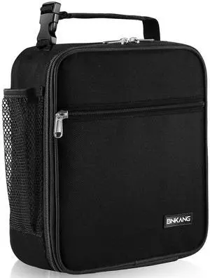 Lunch Box Insulated Lunch Bag - Durable Small Lunch Bag Reusable Adults Tote Bag Lunch Box for Adult Men Women (Black) Lunch Box Insulated Lunch Bag - Durable Small Lunch Bag Reusable Adults Tote Bag Lunch Box for Adult Men Women (Black)