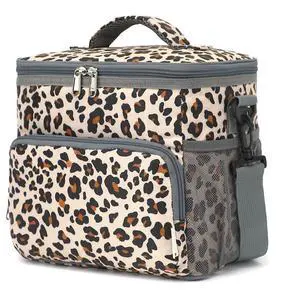 GYEUKHAM Insulated Lunch Bag for Adult/Women/Men, Reusable Lunch Box Cooler Soft Leakproof Tote, Thermal Meal Prep Lunch Pail with Adjustable Shoulder Strap for Picnic/School/Travel/Office, Leopard GYEUKHAM Insulated Lunch Bag for Adult/Women/Men, Reusable Lunch Box Cooler Soft Leakproof Tote, Thermal Meal Prep Lunch Pail with Adjustable Shoulder Strap for Picnic/School/Travel/Office, Leopard