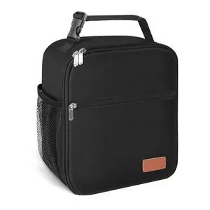 HABOPET Lunch Box for Men & Women Durable Lunch Bag for Work & Adults Reusable Insulated Small Lunchbox Black HABOPET Lunch Box for Men & Women Durable Lunch Bag for Work & Adults Reusable Insulated Small Lunchbox Black