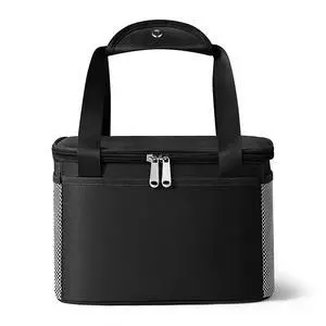 Yansanido 6L Thickened Black Reusable Insulated Lunch Bag for Women and Men Travel Picnic and Lunch Box (Small, Black) Yansanido 6L Thickened Black Reusable Insulated Lunch Bag for Women and Men Travel Picnic and Lunch Box (Small, Black)