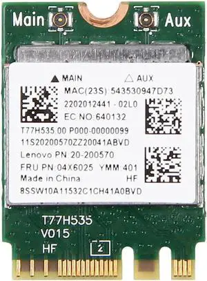 JAENFONG RealTek RTL8723BE NGFF Wlan Wifi Bluetooth Card 802.11n for IBM Lenovo 04X6025 JAENFONG RealTek RTL8723BE NGFF Wlan Wifi Bluetooth Card 802.11n for IBM Lenovo 04X6025