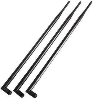 JAENFONG 3 x 9dBi RP-SMA High Gain WiFi Antennas Linksys EA6900 ASUS RT-AC66U RT-AC68U