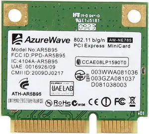 JAENFONG Atheros AR5B95 AR9285 802.11B/G/N Half Mini PCI-E Card